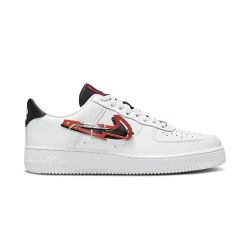 Air Force 1 Low Carabiner Swoosh Red