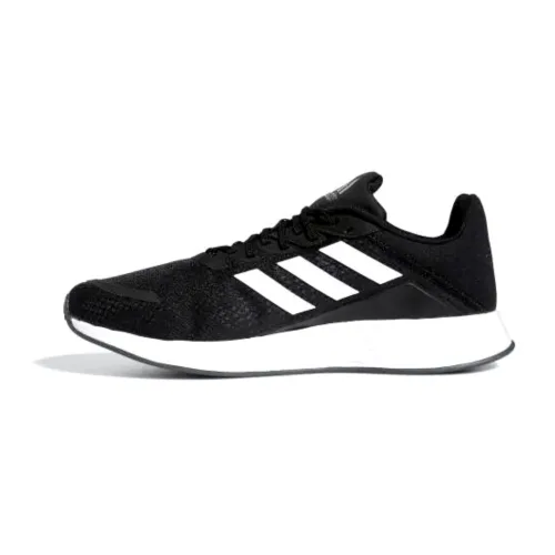 Adidas Duramo SL Black White Stripe White