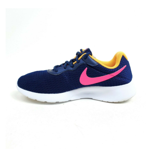 Nike Tanjun Trainers Wmns Navy Pink yellow