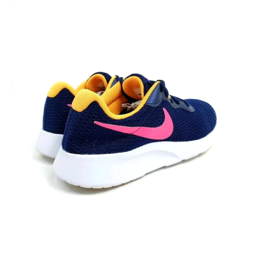 Nike Tanjun Trainers Wmns Navy Pink yellow