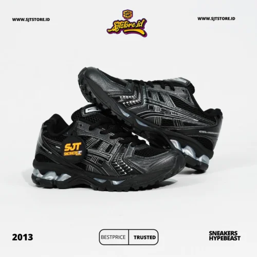 Asics Gel-Kayano 14 Black Pure Silver