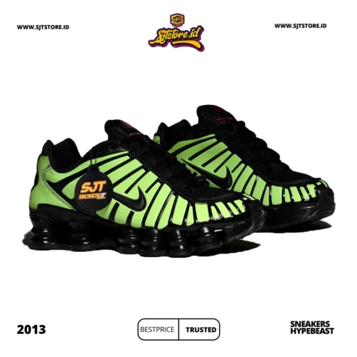 Nike Shox TL Black Max Green