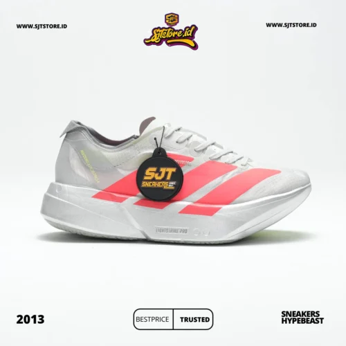 Adidas Adizero Adios Pro 4 Grey Two_Lucid Red