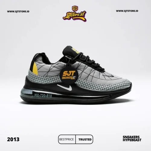 Nike Air Max 720 Black Yellow Grey