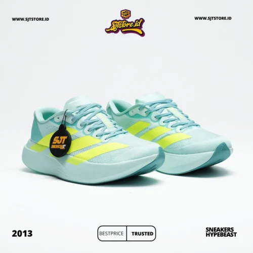 Adidas Adizero Evo SL Semi Flas Aqua_Lucid Lemon Mint